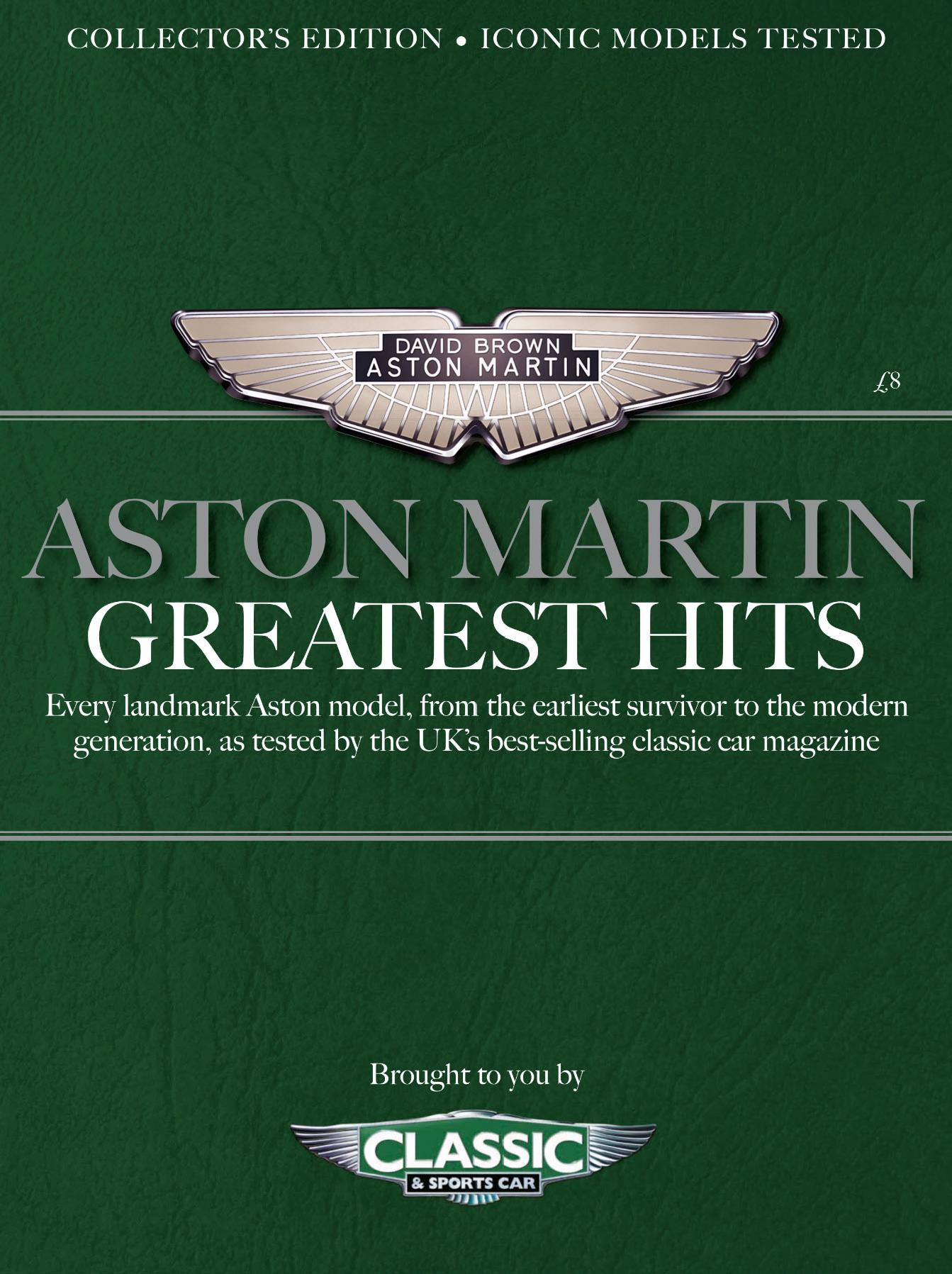 Журнал Aston Martin Greatest Hits 2019(from the publishers of Classic Sports cars)